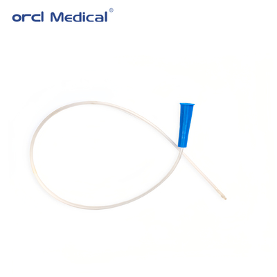 القسطرة الصناعية للاستعمال المنعزل لمرة واحدة للأطفال الحجم PVC القسطرة المستنشاقة التصميم المضاد للزحف آمن للرعاية التنفسية للمواليد الجدد والأطفال