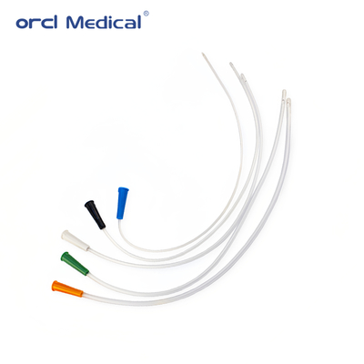 قسطرة شفط طبية يمكن التخلص منها وفعالة من حيث التكلفة مصنوعة من مادة PVC معقمة مع (طرف T، طرف Y، طرف عادي، طرف مخروطي بغطاء)