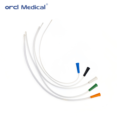 قسطرة شفط بي في سي معقمة ذات استخدام واحد من الدرجة الطبية Fr6-22 الأحجام